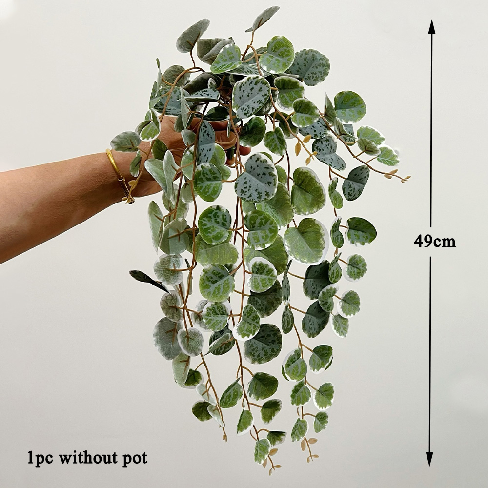 49cm Artificial Plants Vines F - Pilea Peperomioides 评论和价格