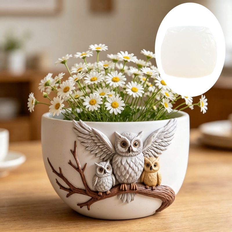 The owl standing on the branch - Echeveria Succulent 评论和价格
