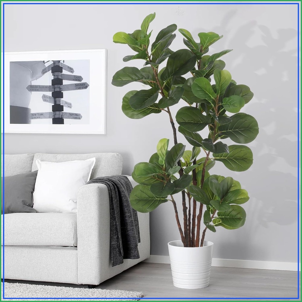4ft Artificial Fiddle Leaf Fig - Ficus Lyrata Tree 评论和价格