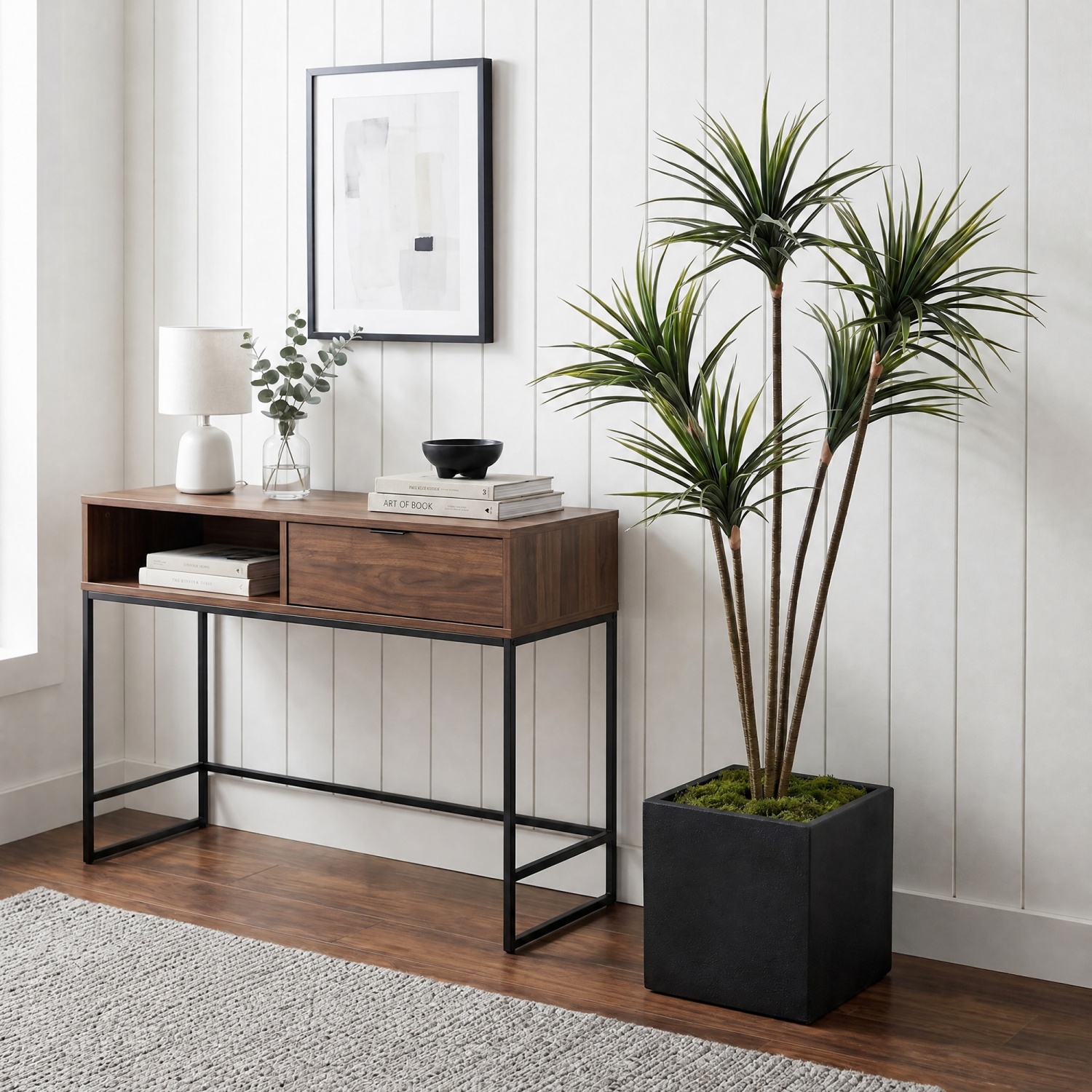 4.27FT/5 FT Artificial Dracaen - Dracaena Marginata 评论和价格