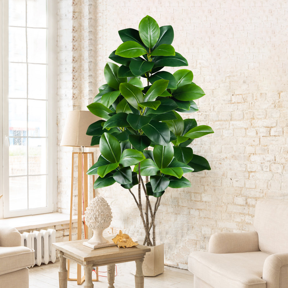 74-140cm Artificial Rubber Tre - Ficus Lyrata Tree 评论和价格