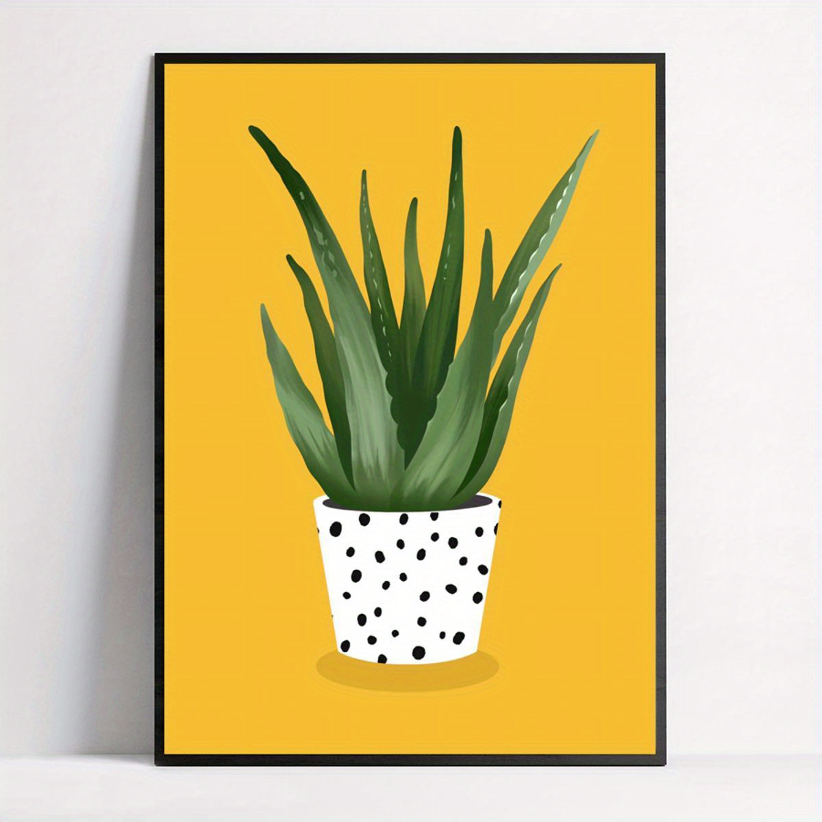 Succulent Botanical Art Print: - Aloe Vera Pot 评论和价格