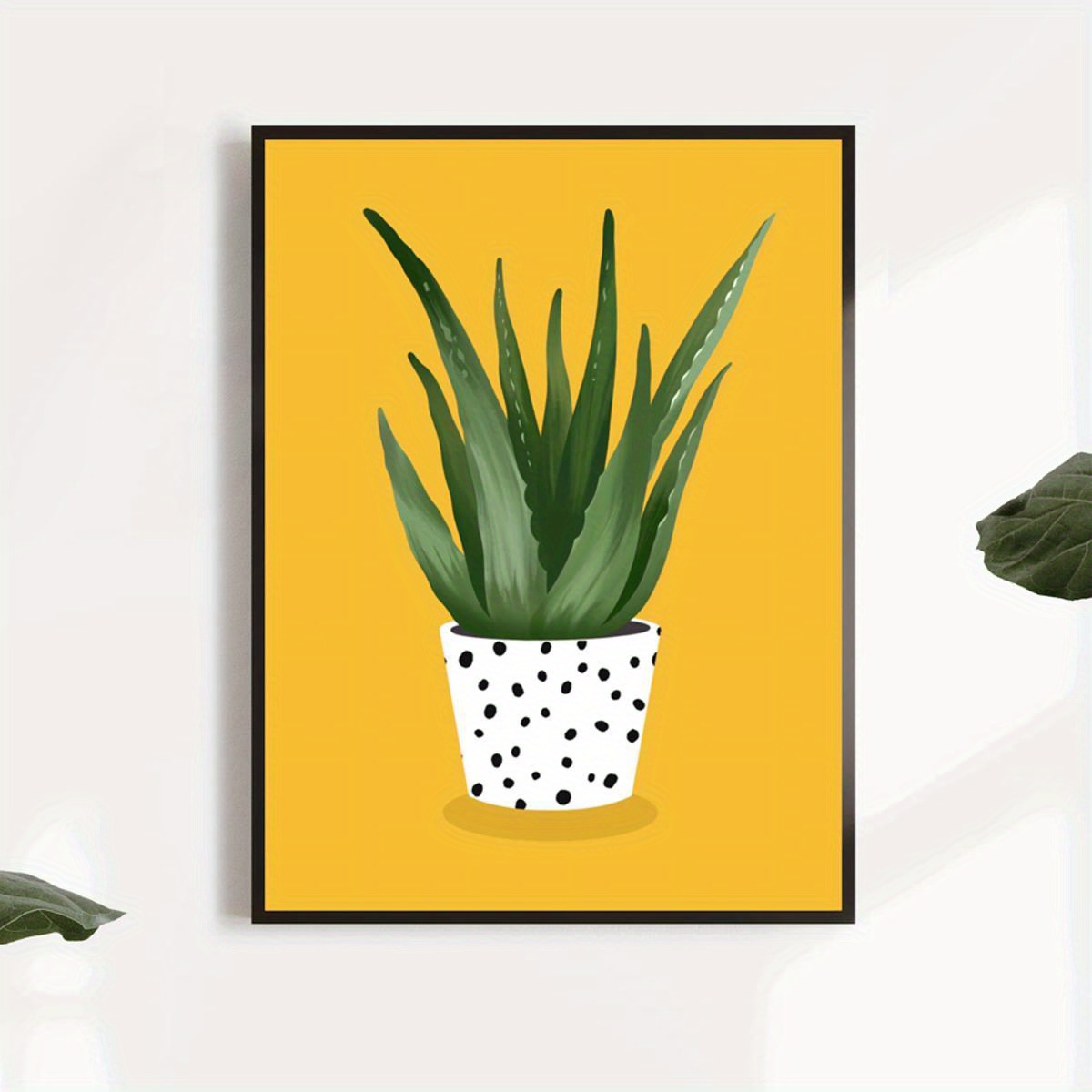 Succulent Botanical Art Print: - Aloe Vera Pot 评论和价格