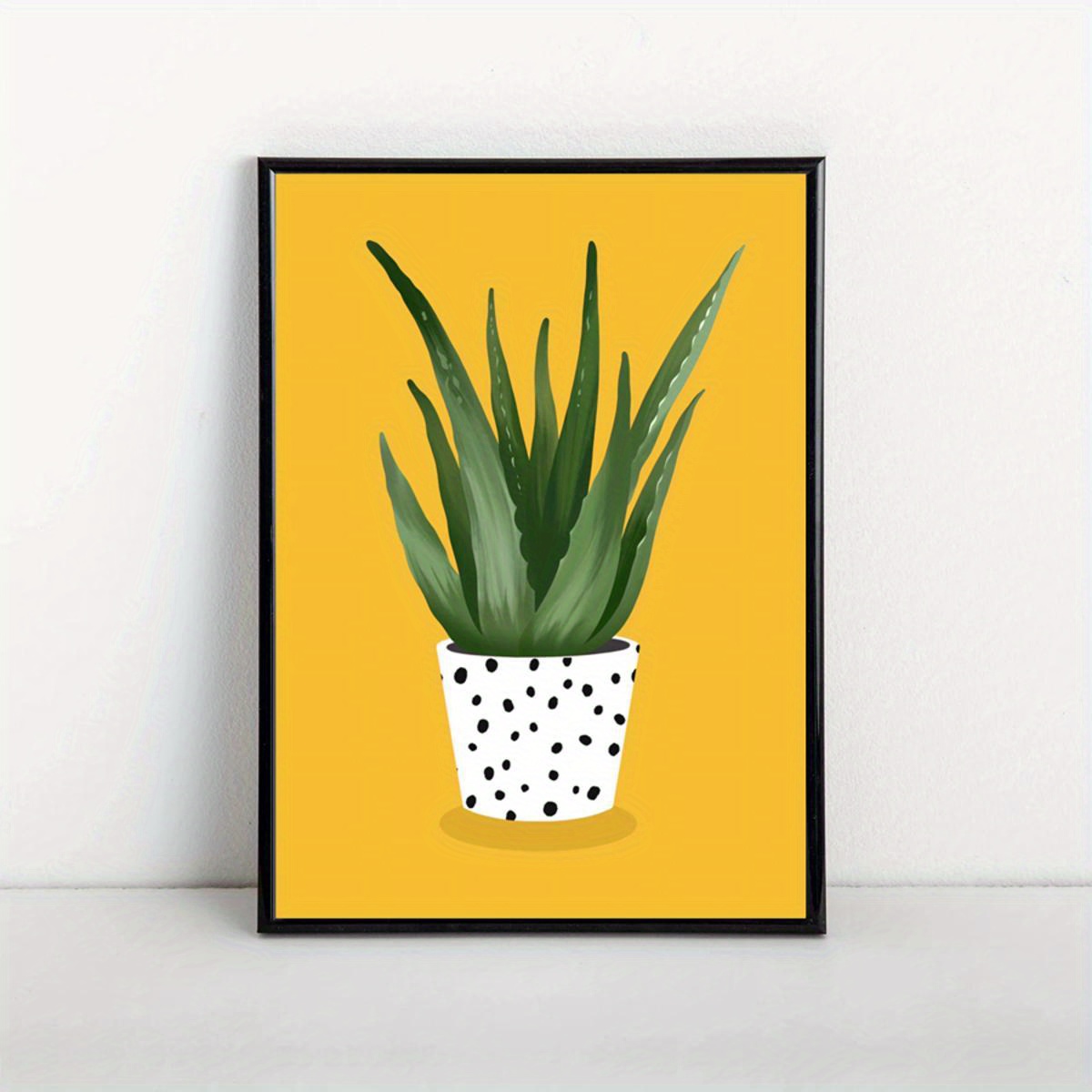 Succulent Botanical Art Print: - Aloe Vera Pot 评论和价格