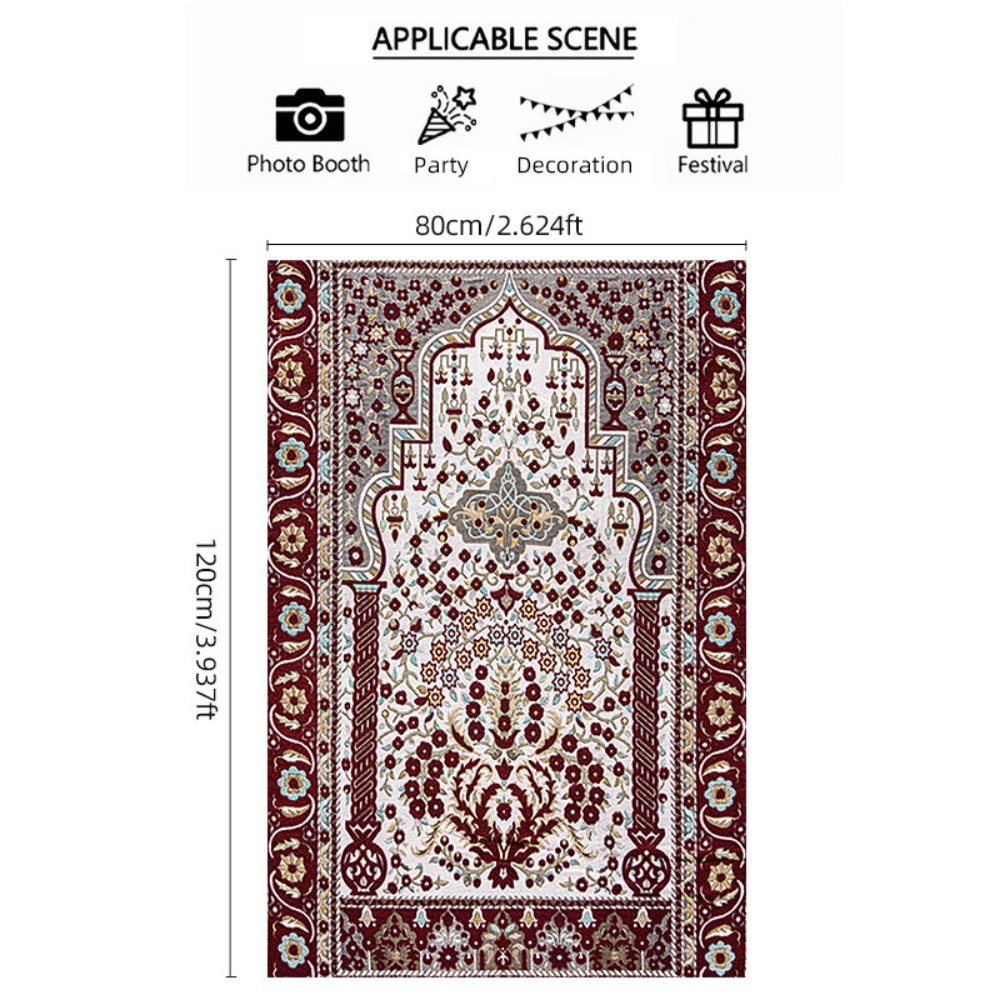 VIKAMA Islamic Prayer Mat Musl - Maranta Prayer Plant 评论和价格