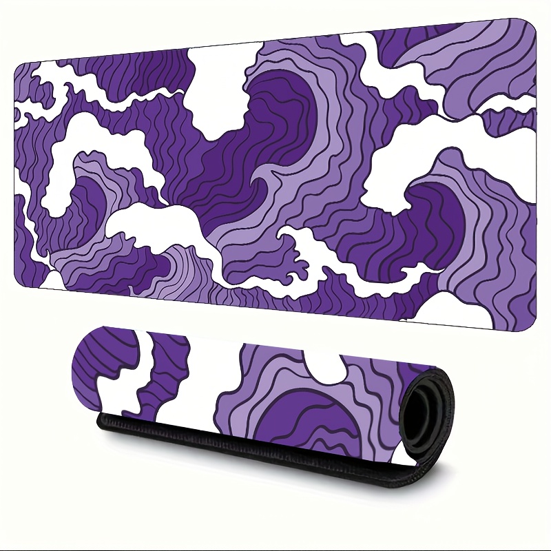 Purple and white waves Art Des - Tradescantia Purple 评论和价格