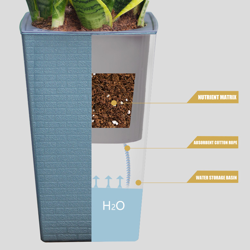 Brick Pattern Flowerpot Imitat - Pilea Peperomioides 评论和价格