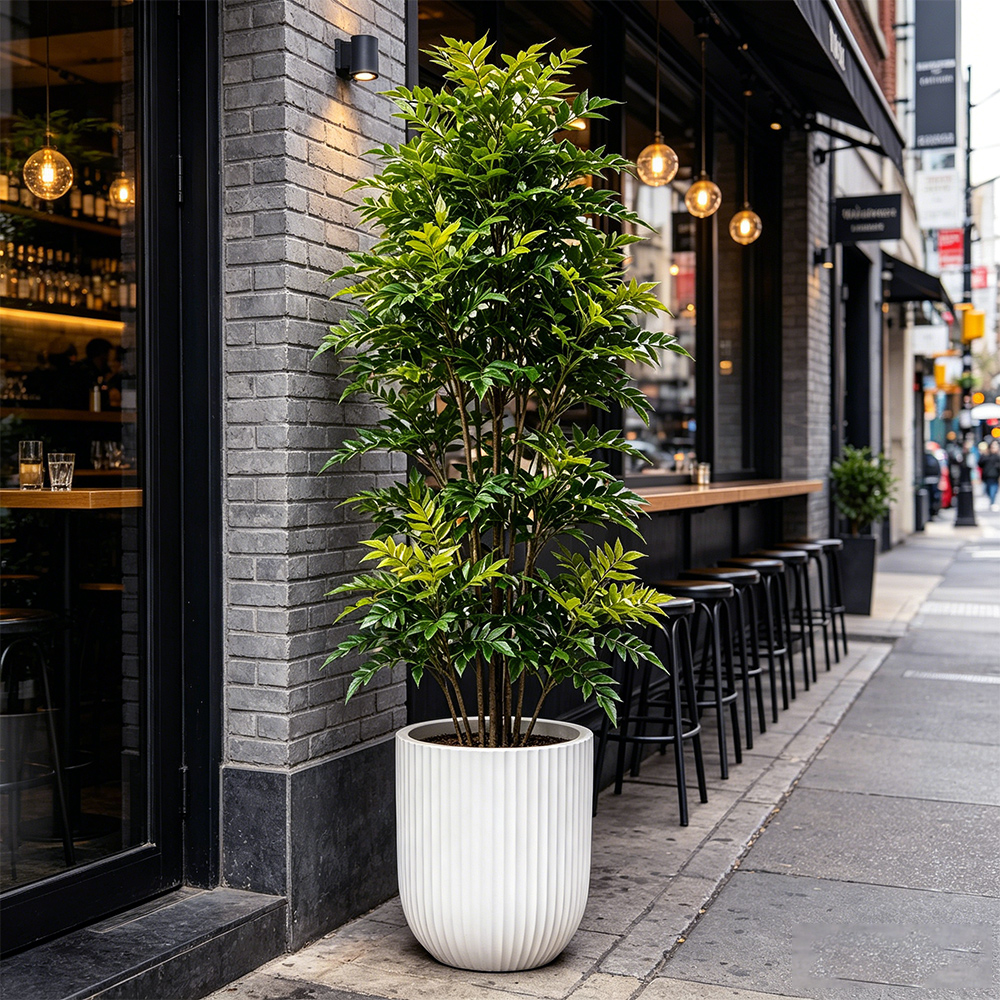 73-135cm Large Fake Nandina Pl - Ficus Lyrata Tree 评论和价格