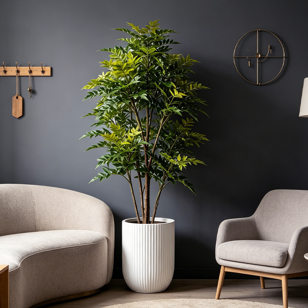 73-135cm Large Fake Nandina Pl - Ficus Lyrata Tree 评论和价格