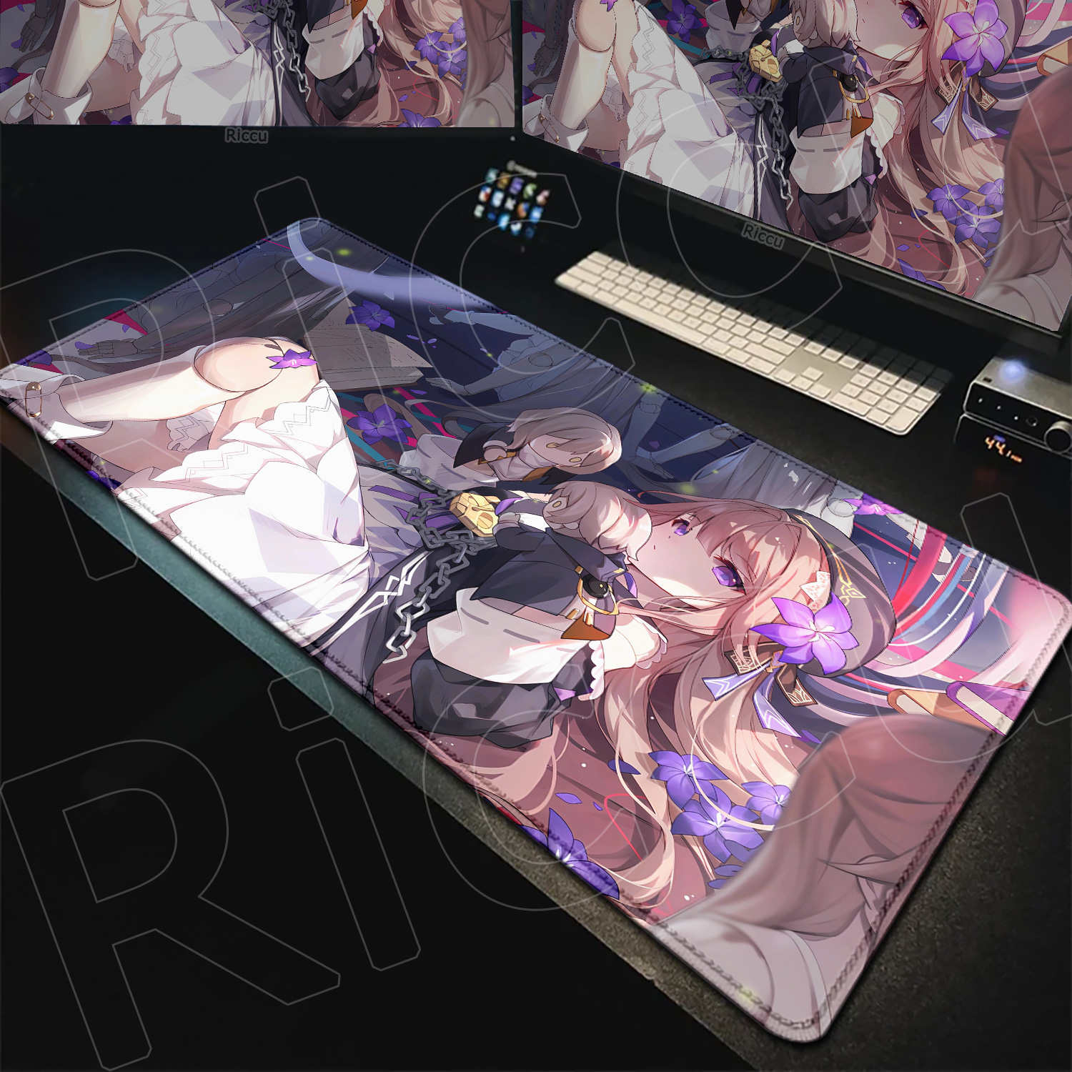 The Herta Keyboard Mat Purple  - Tradescantia Purple 评论和价格