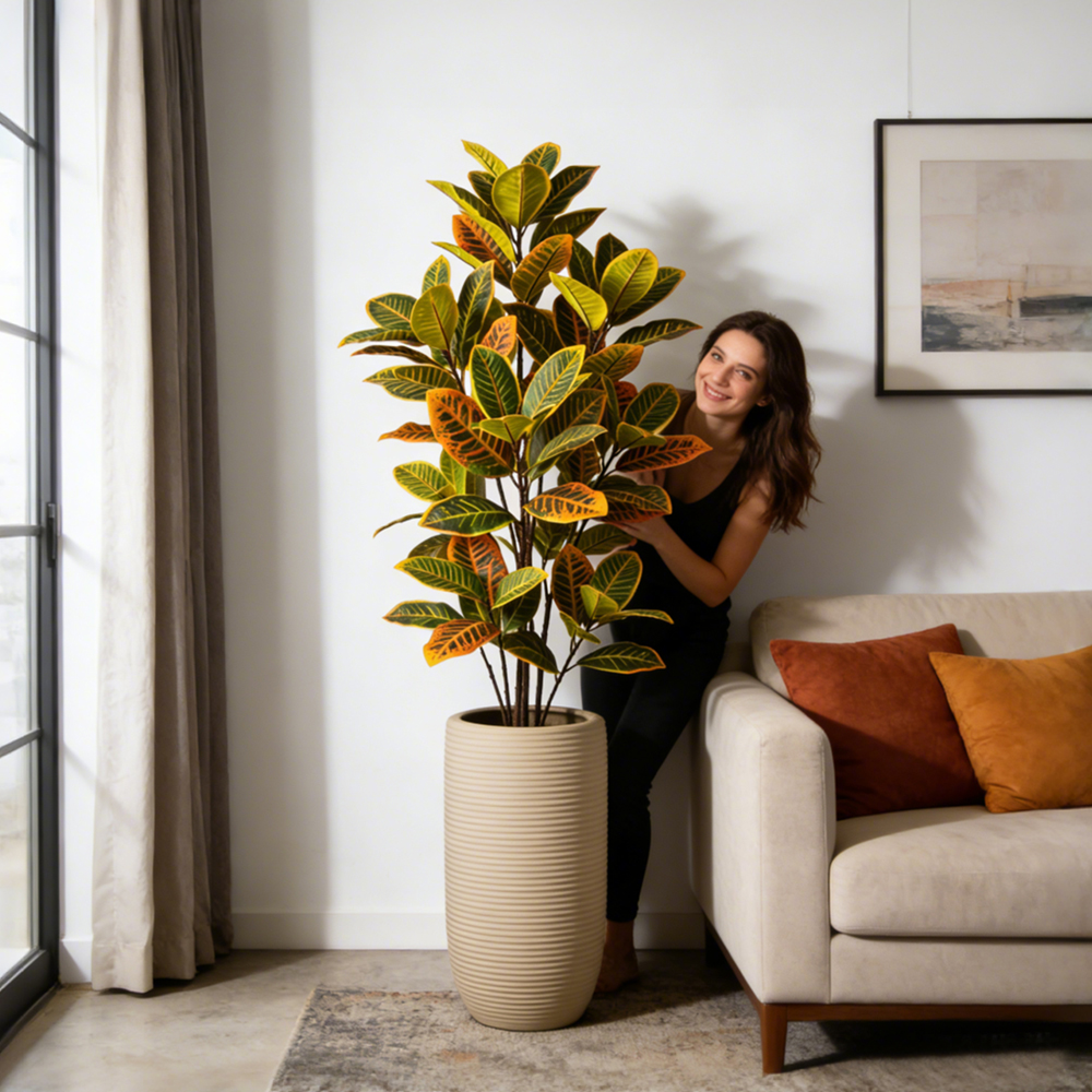 58-115cm Artificial Ficus Tree - Ficus Lyrata Tree 评论和价格