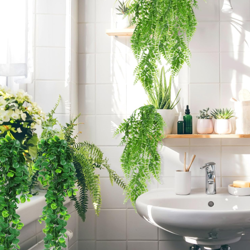 90cm Artificial Plant Vine Hom - Pilea Peperomioides 评论和价格