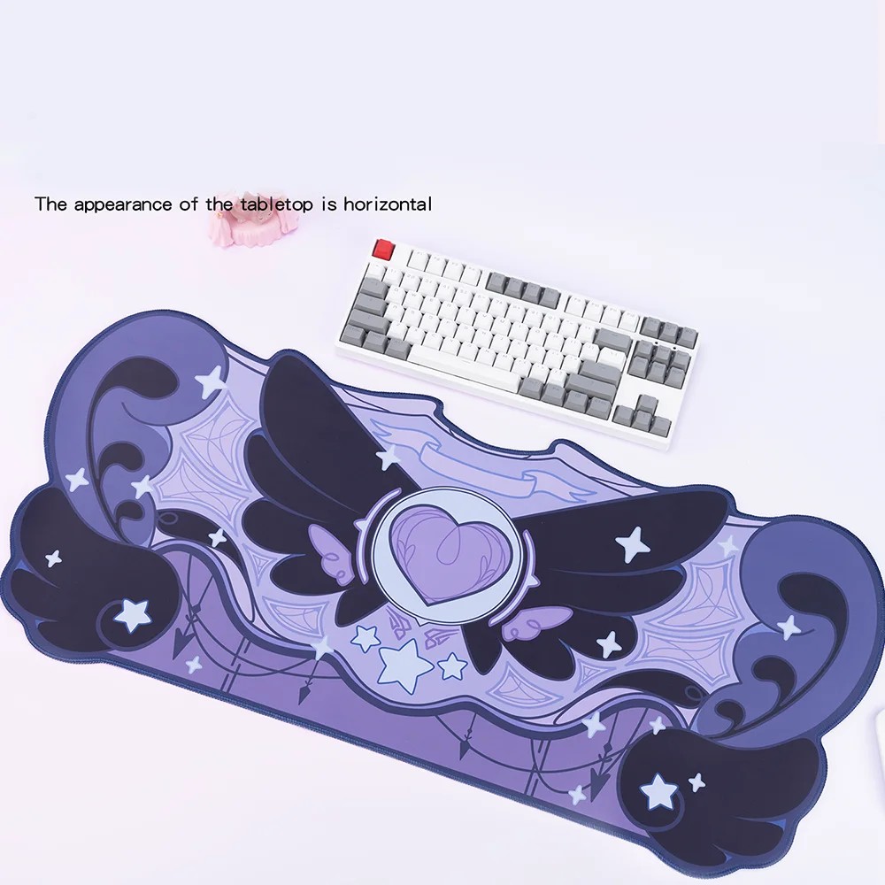 VIKAMA Mouse Pad Desk Mat Irre - Tradescantia Purple 评论和价格
