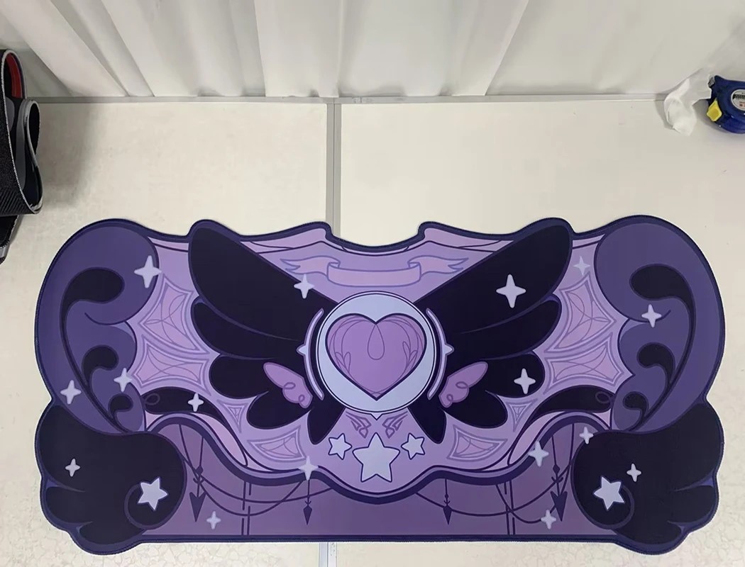VIKAMA Mouse Pad Desk Mat Irre - Tradescantia Purple 评论和价格