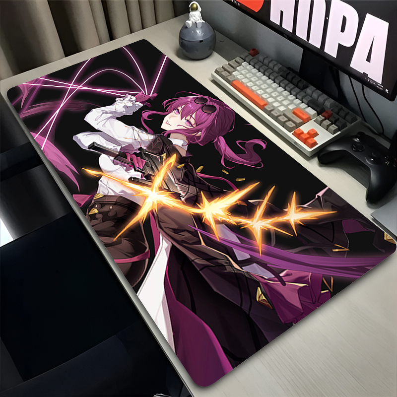 Anime Mouse Pad Gamer XXL Keyb - Tradescantia Purple 评论和价格